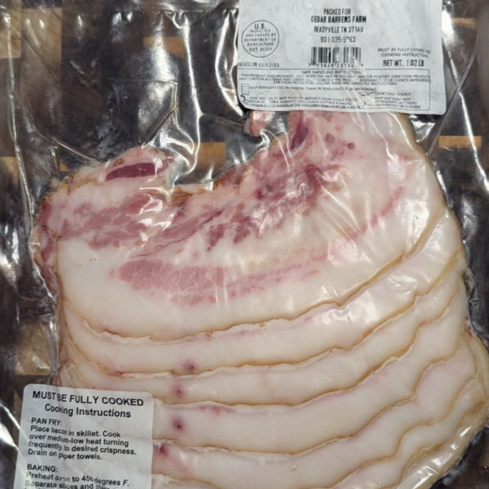 1 lb of Jowl Bacon