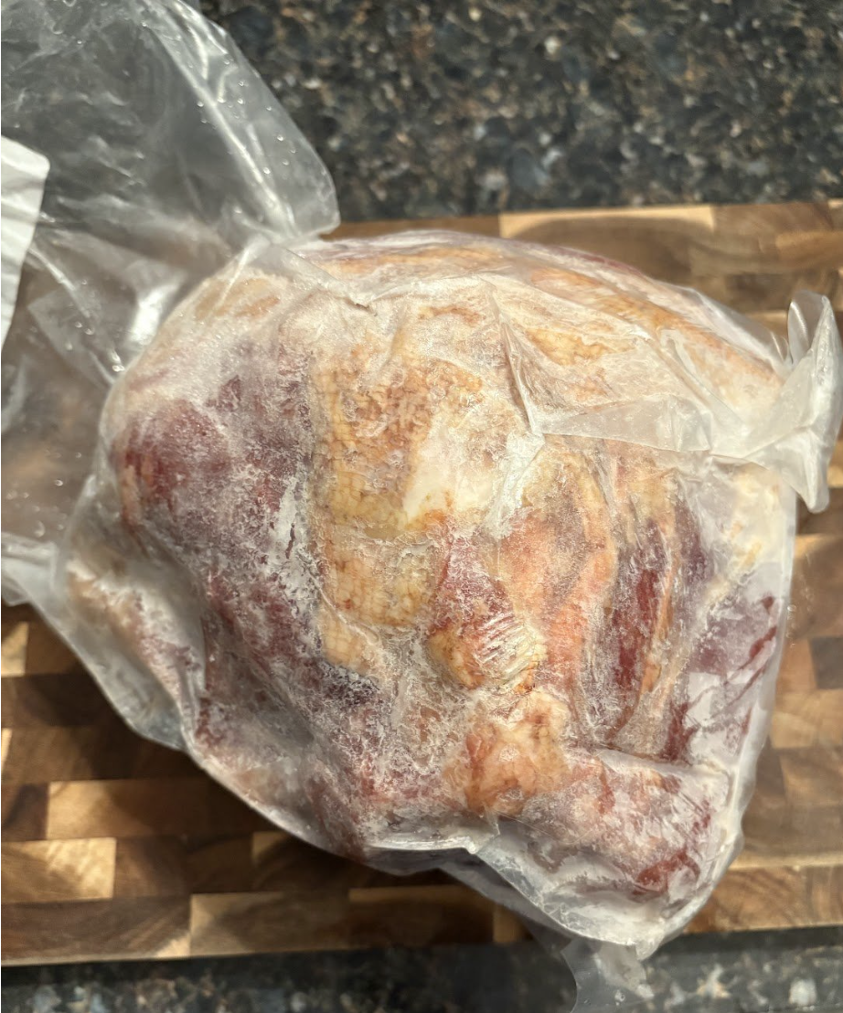 Maple Smoked Brown Sugar Cured Ham