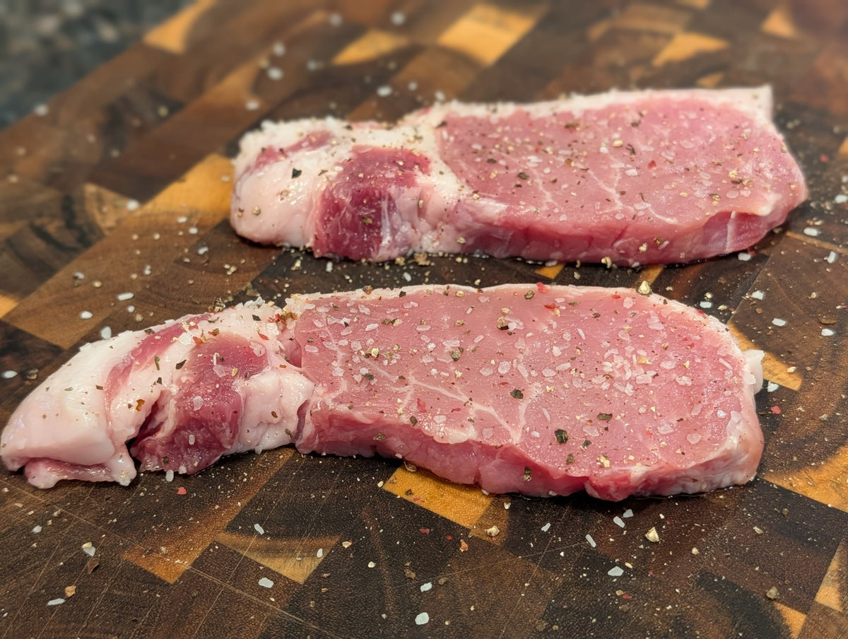 Thin Cut Boneless "Breakfast" Ribeye Pork Chop - 2/pk -