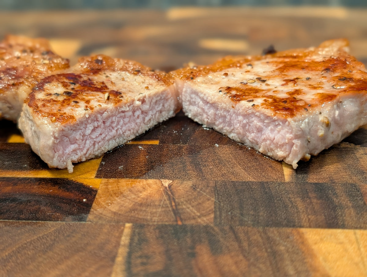 Thin Cut Boneless "Breakfast" Ribeye Pork Chop - 2/pk -