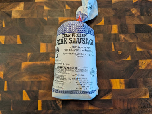 Hot Breakfast Sausage