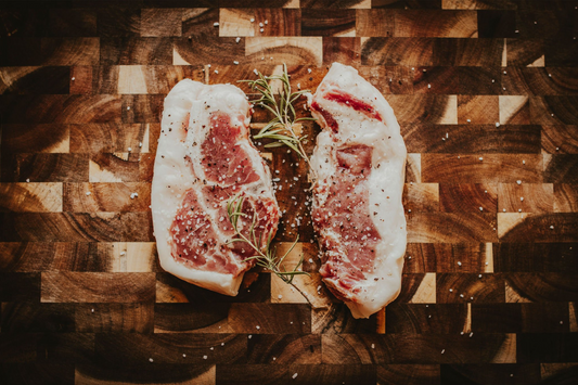 Center Cut Chops (0.6 to 0.7 lbs) - 2/pk -